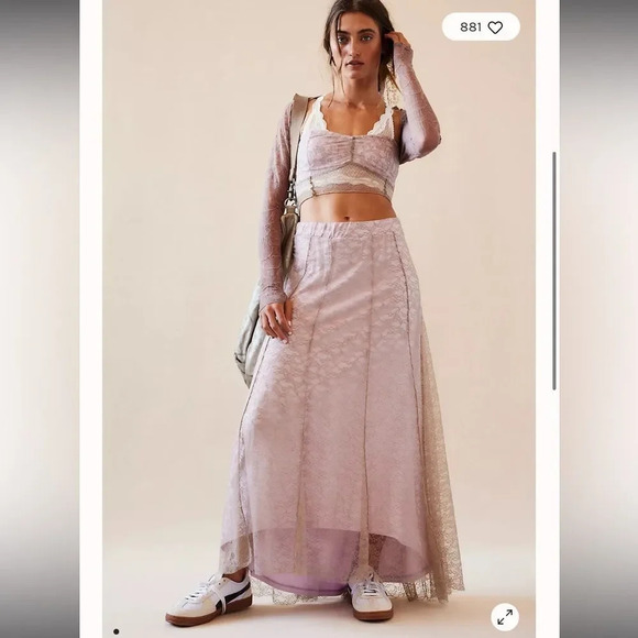 NWOT free people shape of you skirt set - Picture 1 of 9
